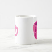 BOSS Lady mit rosa Kaffeetasse (Mittel)