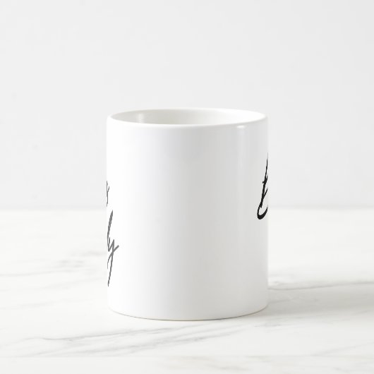 Boss Lady Modernes Handlingskript Kaffeetasse (Mittel)