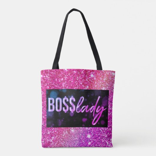 Boss Lady Multiprint Tasche (Rückseite)