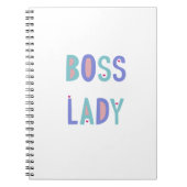 Boss Lady-Notebook Notizblock (Vorderseite)