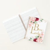 Boss Lady Notebook Notizblock (Innenseite)