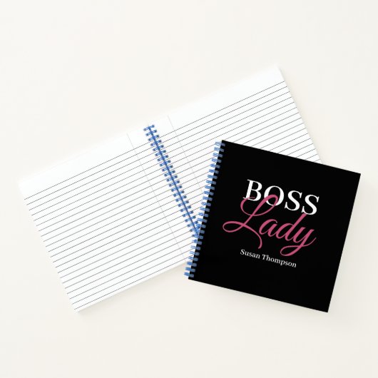 Boss Lady Notizblock (Innenseite)