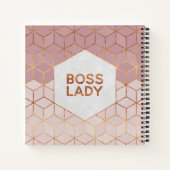 Boss Lady Notizbuch (Rückseite)