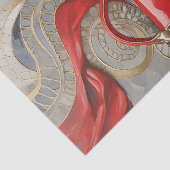 Boss Lady on Point, moderne Frau Seidenpapier (Ausschnitt)