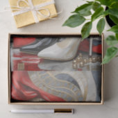 Boss Lady on Point, moderne Frau Seidenpapier (Geschenk)