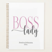 Boss Lady Pink and Gray Natural Planer (Vorderseite)
