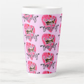 Boss Lady Pink Milchtasse (Vorderseite)