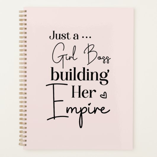 Boss Lady Planner Planer (Vorderseite)