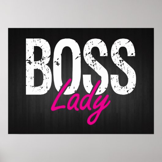 Boss Lady Poster (Vorne)