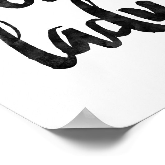 Boss Lady Poster (Ecke)