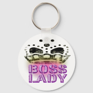 Boss Lady Queen - Große Krone Schlüsselanhänger