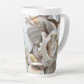 Boss Lady Sand Dollar Seashells Milchtasse (Rechte Ecke)