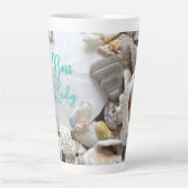 Boss Lady Sand Dollar Seashells Milchtasse (Vorderseite)