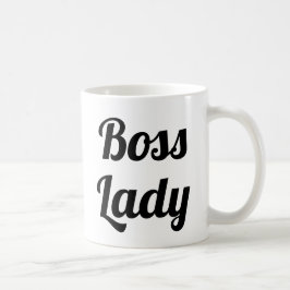 Boss Lady | Slogan-Tasse | handschriftlich Kaffeetasse