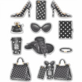 Boss Lady Sticker Decals Polk A Dot Decal Sticker (Vorderseite)