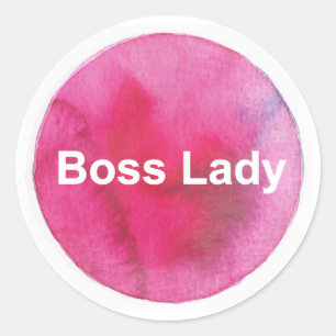 Boss Lady Sticker - feministischer Sticker, Funny