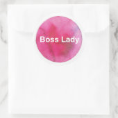 Boss Lady Sticker - feministischer Sticker, Funny (Tasche)