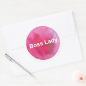 Boss Lady Sticker - feministischer Sticker, Funny (Umschlag)