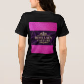Boss Lady T-Shirt Tri-Blend Shirt (Rückseite)