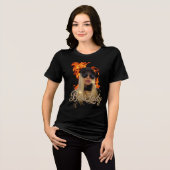 Boss Lady T-Shirt Tri-Blend Shirt (Vorderseite voll)