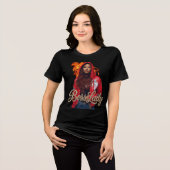 Boss Lady T-Shirt Tri-Blend Shirt (Vorderseite voll)