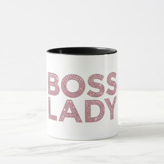 Boss Lady Tasse (Zentrum)