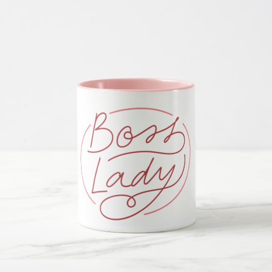 Boss Lady Tasse (Zentrum)