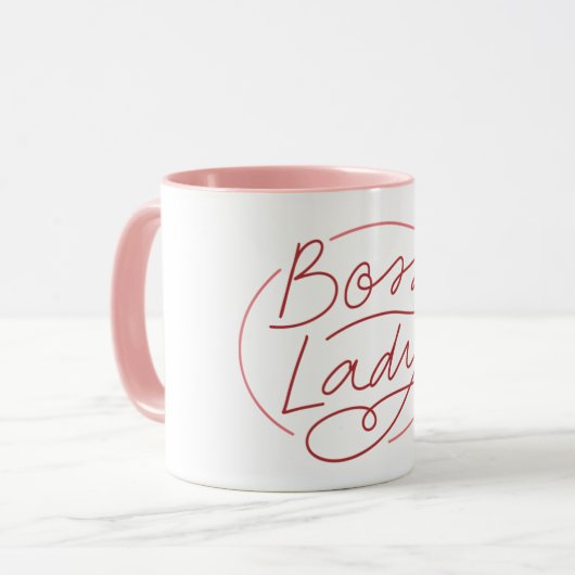 Boss Lady Tasse (Vorderseite Links)