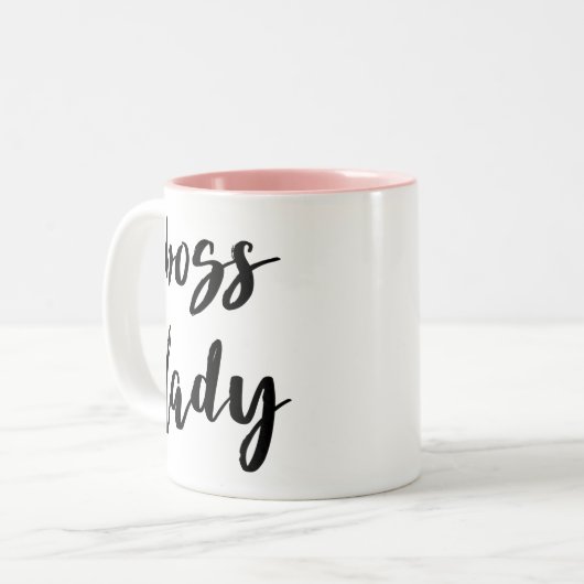 Boss Lady Tasse (Vorderseite Links)