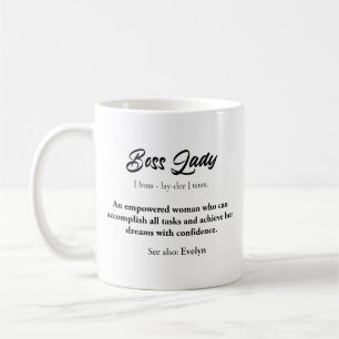 Boss Lady Tasse - Frauengeschenk, Vertrauen