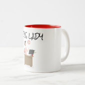 ***BOSS LADY*** TASSE FÜR JEDEN FALL (VorderseiteRechts)