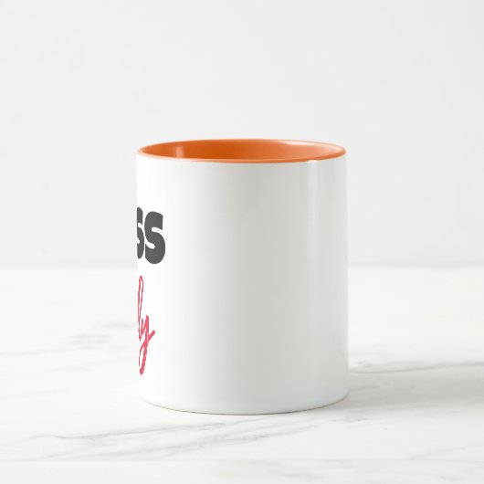 Boss Lady-Tasse Tasse (Zentrum)