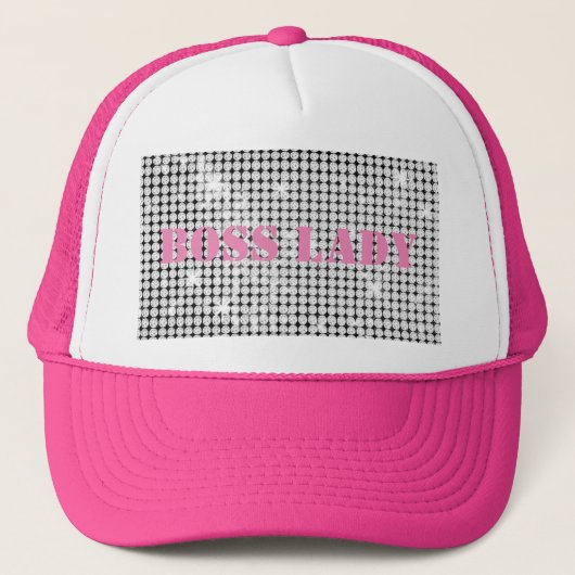 Boss Lady Trucker Hat Truckerkappe (Vorderseite)