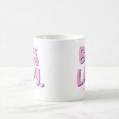 Boss Lady Unternehmer Kaffeetasse (Mittel)