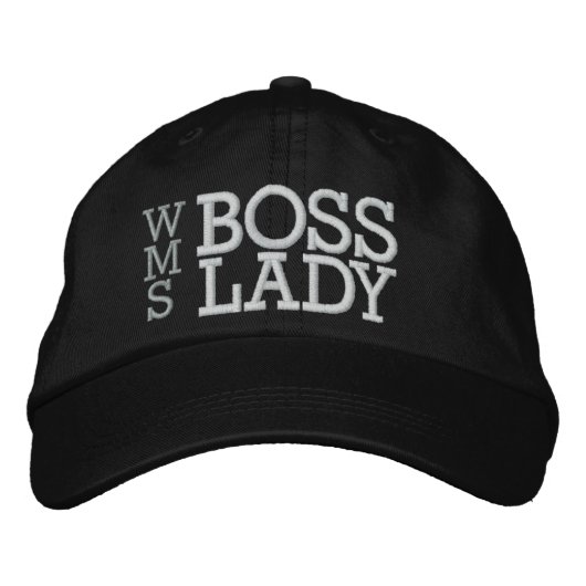 BOSS, LADY, W, M, S BESTICKTE KAPPE (Vorderseite)