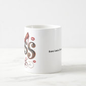 Boss Lady Weihnachtsbecher – Holiday Heels Edition Kaffeetasse (Mittel)