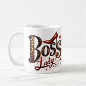 Boss Lady Weihnachtsbecher – Holiday Heels Edition Kaffeetasse (Links)