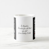 Boss Lady Wertschätzung danke Ihnen Geschenk Weihn Kaffeetasse (Mittel)