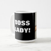 BOSS LADY ZWEI KAFFEETASSE (Vorderseite Links)