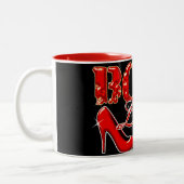 Boss Lady Zweifarbige Tasse (Links)