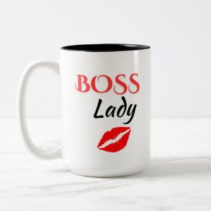 Boss Lady Zweifarbige Tasse