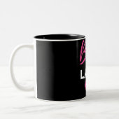 Boss Lady Zweifarbige Tasse (Links)