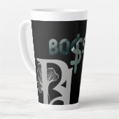 BOSS Latte Tasse Abstrakter Trend Räume Grün (Linke Ecke)