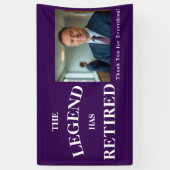 Boss Leaving Party Banner – Editable Farewell Deco (Vertikal)