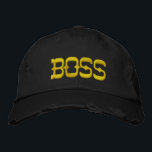 "Boss Life" bestickte Hülle Baseballkappe<br><div class="desc">Machen Sie ein Statement mit unserer stilvollen und komfortablen "Boss Life" bestickten Kappe. Diese Mütze ist perfekt für jeden, der will, seine Bosshaltung zu zeigen und die Welt zu übernehmen. Mit den Worten "Boss Life" bestickt auf der Vorderseite in fetten Buchstaben, ist diese Kappe ein Muss für jeden, der will,...</div>