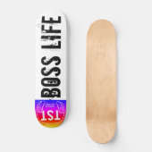 BOSS LIFE-Skateboard Skateboard (Vorderseite)