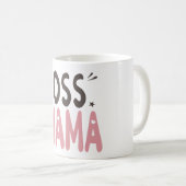 Boss Mama - Geschenk für Mama Kaffeetasse (VorderseiteRechts)