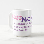 BOSS-MAMA KAFFEETASSE (Vorderseite Links)