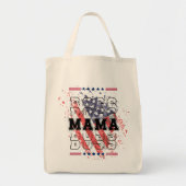 Boss Mama Patriotic Tasche | Starke Mama Canvas Ba (Vorne)