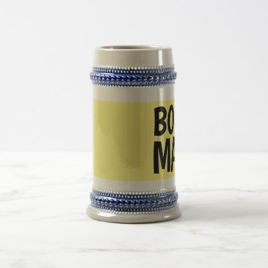 BOSS MAN BIER STEIN BIERGLAS (Mittel)